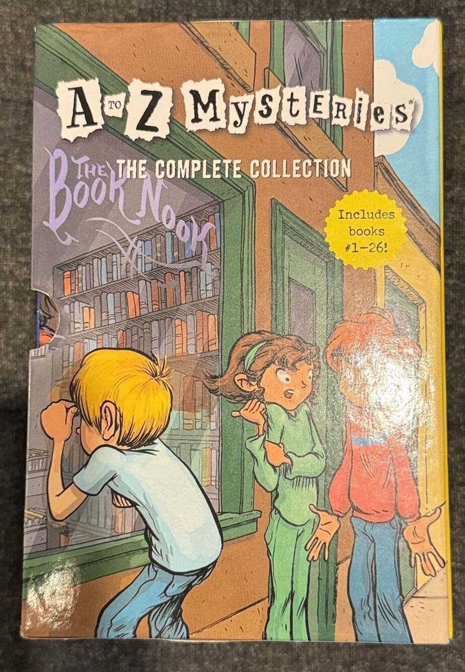 A to Z Mysteries: The Complete Collection Box Set Books 1-25 by Ron Roy (missing